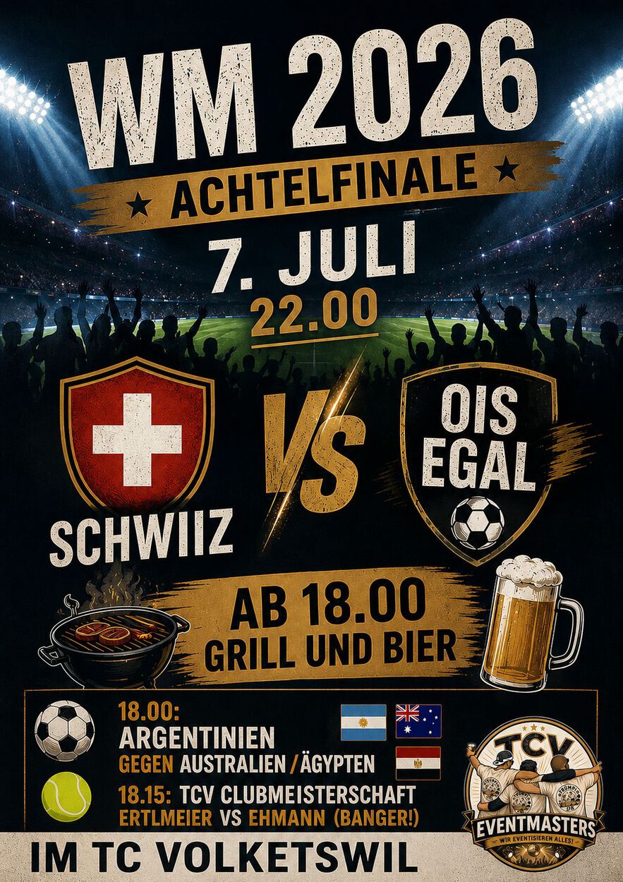 Achtelfinale im TCV