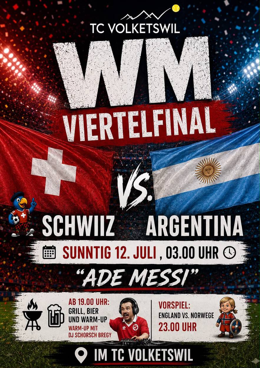 WM Viertelfinale im TCV - "ADE MESSI"
